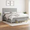 vidaXL &Kappa;&rho;&epsilon;&beta;ά&tau;&iota; Boxspring &mu;&epsilon; &Sigma;&tau;&rho;ώ&mu;&alpha; &Alpha;&nu;&omicron;&iota;&chi;&tau;ό &Gamma;&kappa;&rho;&iota; 180x200 &epsilon;&kappa;. &Upsilon;&phi;&alpha;&sigma;&mu;ά&tau;&iota;&nu;&omicron;