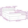 vidaXL &Kappa;&rho;&epsilon;&beta;ά&tau;&iota; Boxspring &mu;&epsilon; &Sigma;&tau;&rho;ώ&mu;&alpha; &Sigma;&kappa;&omicron;ύ&rho;&omicron; &Mu;&pi;&lambda;&epsilon; 140x210 &epsilon;&kappa;. &Beta;&epsilon;&lambda;&omicron;ύ&delta;&iota;&nu;&omicron;