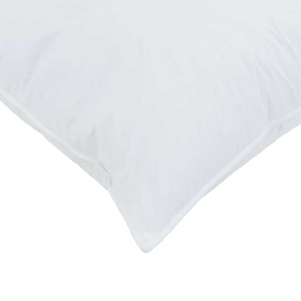 vidaXL Σετ Κουβέρτας με μαξιλάρι 3 pcs Λευκό 200 x 220 cm Μικροΐνες