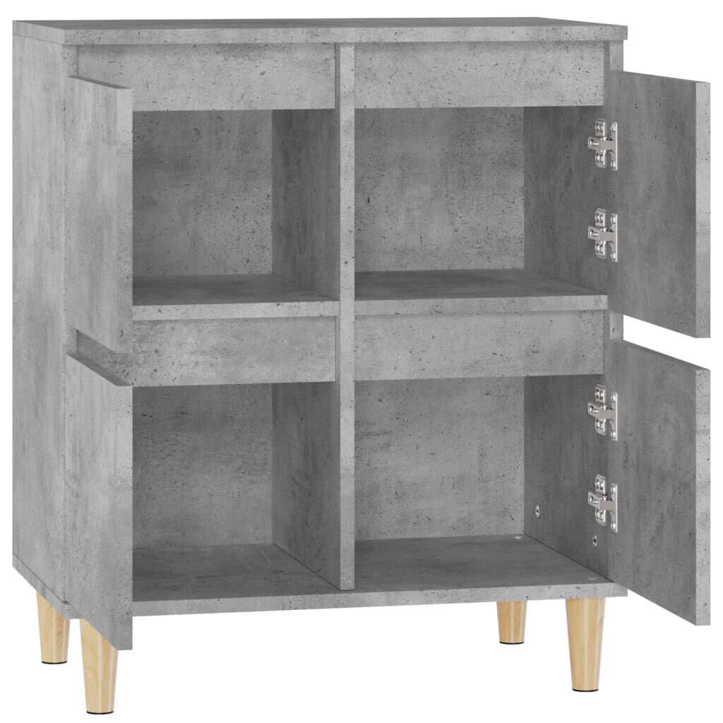 vidaXL Ντουλάπι Γκρι Σκυροδέματος 60x35x70 εκ. Επεξεργασμένο Ξύλο