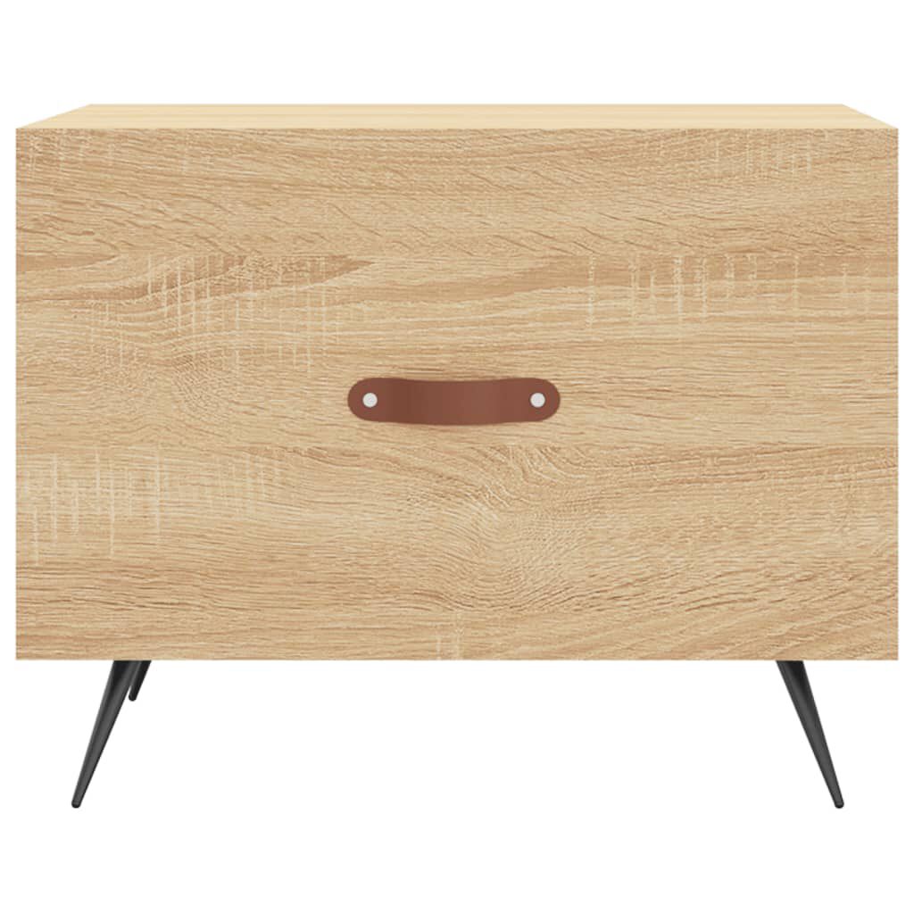 vidaXL Τραπεζάκι Σαλονιού Sonoma Δρυς 50x50x40 εκ. Επεξεργασμένο Ξύλο