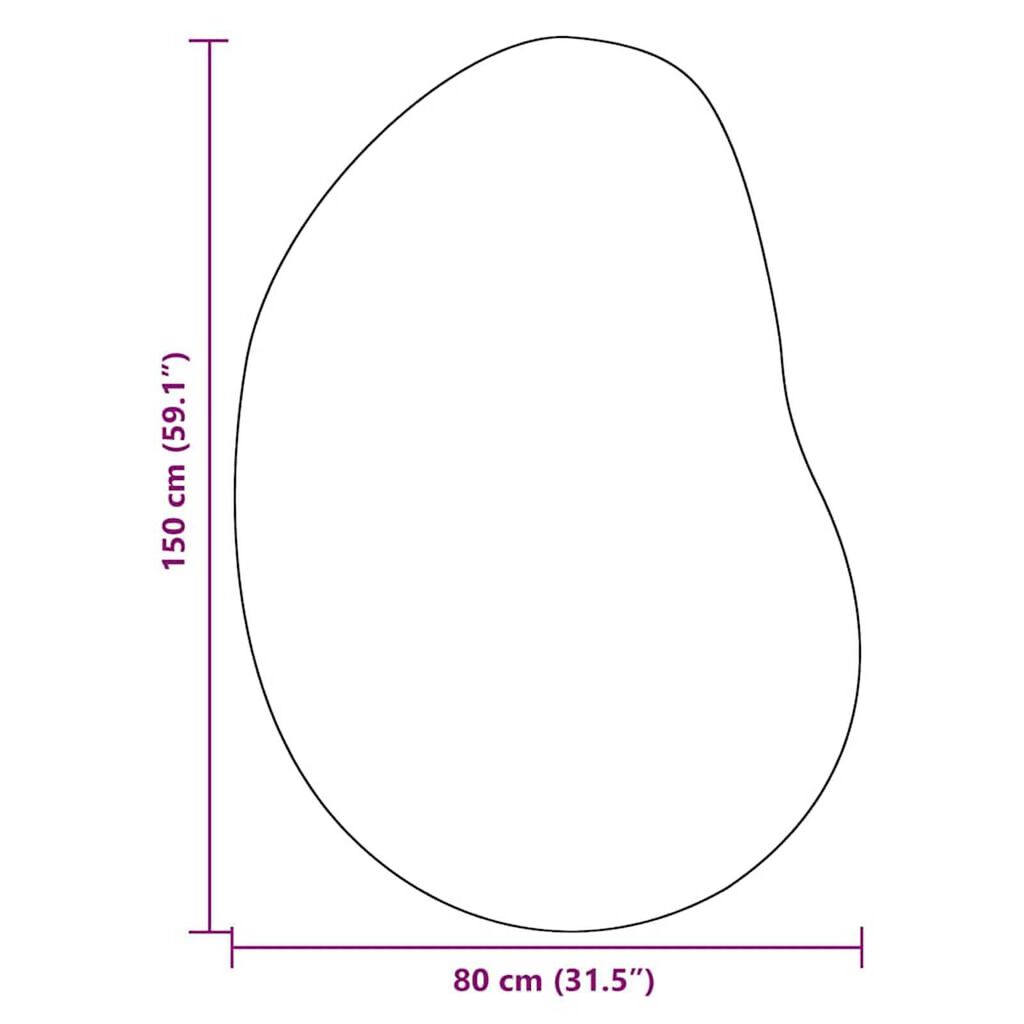 vidaXL Χαλί Κρεμ 80 x 150 cm Πολυεστέρας