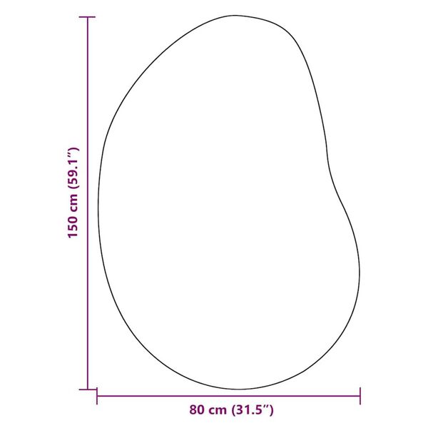 vidaXL Χαλί Κρεμ 80 x 150 cm Πολυεστέρας
