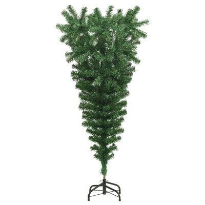 vidaXL Χριστουγεννιάτικο Δέντρο Ανάποδο με Βάση Πράσινο 120 εκ.