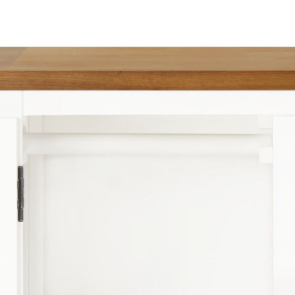vidaXL Ντουλάπι με Συρτάρια 76 x 52 x 105 εκ. από Μασίφ Ξύλο Δρυός