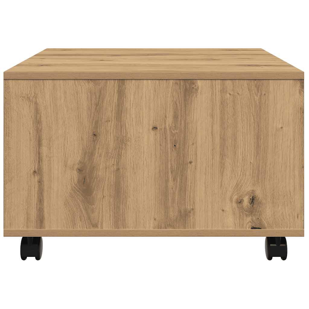 vidaXL Τραπεζάκι Σαλονιού Αρτισιανή Δρυς 60x60x38 εκ. Επεξ. Ξύλο