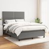 vidaXL &Kappa;&rho;&epsilon;&beta;ά&tau;&iota; Boxspring &mu;&epsilon; &Sigma;&tau;&rho;ώ&mu;&alpha; &Sigma;&kappa;&omicron;ύ&rho;&omicron; &Gamma;&kappa;&rho;&iota; 140x190 &epsilon;&kappa;. &Upsilon;&phi;&alpha;&sigma;&mu;ά&tau;&iota;&nu;&omicron;