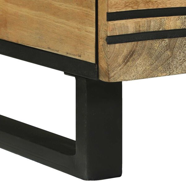 vidaXL Τραπέζι Καφέ 100x54x40 εκ Μασίφ Ξύλο Μάνγκο