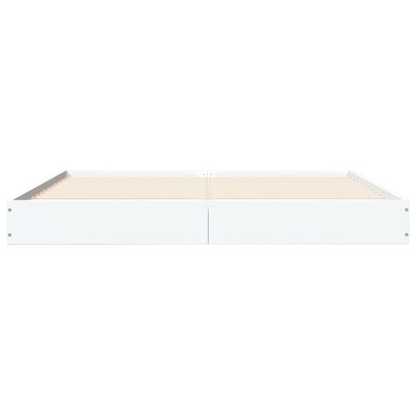 vidaXL Πλαίσιο κρεβατιού χωρίς στρώμα 160x200 εκ. Επεξεργασμένο Ξύλο