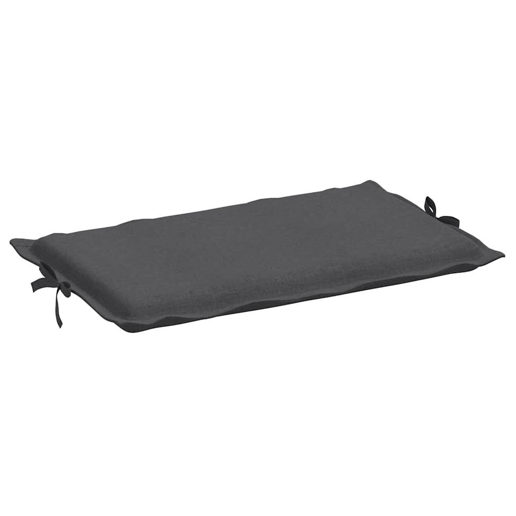 vidaXL Μαξιλάρι Ξαπλώστρας Ανθρακί 186x58x4 εκ. Ύφασμα
