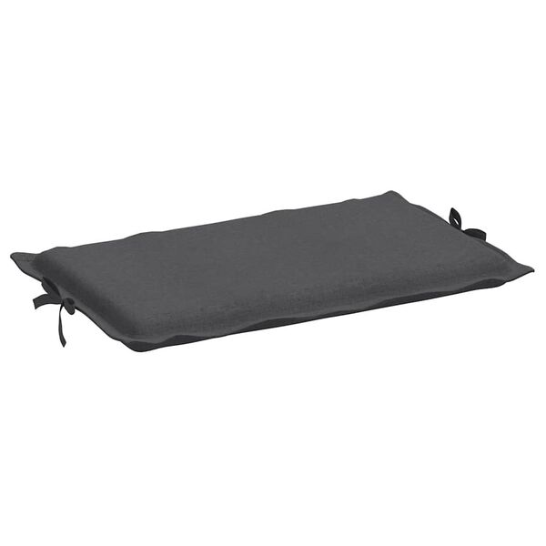 vidaXL Μαξιλάρι Ξαπλώστρας Ανθρακί 186x58x4 εκ. Ύφασμα