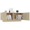 vidaXL Κομοδίνο Sonoma Δρυς 100 x 35 x 40 εκ. Επεξεργασμένο Ξύλο