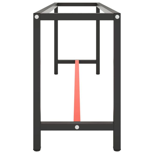 vidaXL &Sigma;&kappa;&epsilon;&lambda;&epsilon;&tau;ό&sigmaf; &Pi;ά&gamma;&kappa;&omicron;&upsilon; &Epsilon;&rho;&gamma;&alpha;&sigma;ί&alpha;&sigmaf; &Mu;&alpha;&tau; &Mu;&alpha;ύ&rho;&omicron;/&Kappa;ό&kappa;&kappa;&iota;&nu;&omicron; 210x50x79&epsilon;&kappa;. &Mu;&epsilon;&tau;&alpha;&lambda;.