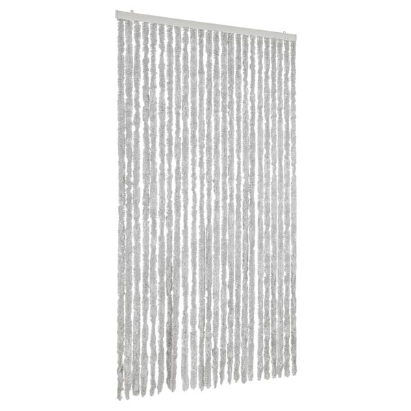 vidaXL Σήτα Εντόμων Γκρι 100 x 220 εκ. από Σενίλ
