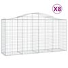 vidaXL &Sigma;&upsilon;&rho;&mu;&alpha;&tau;&omicron;&kappa;&iota;&beta;ώ&tau;&iota;&alpha; &Tau;&omicron;&xi;&omega;&tau;ά 8 &tau;&epsilon;&mu;. 200x50x100/120 &epsilon;&kappa;. &Gamma;&alpha;&lambda;&beta;&alpha;&nu;. &Alpha;&tau;&sigma;ά&lambda;&iota;