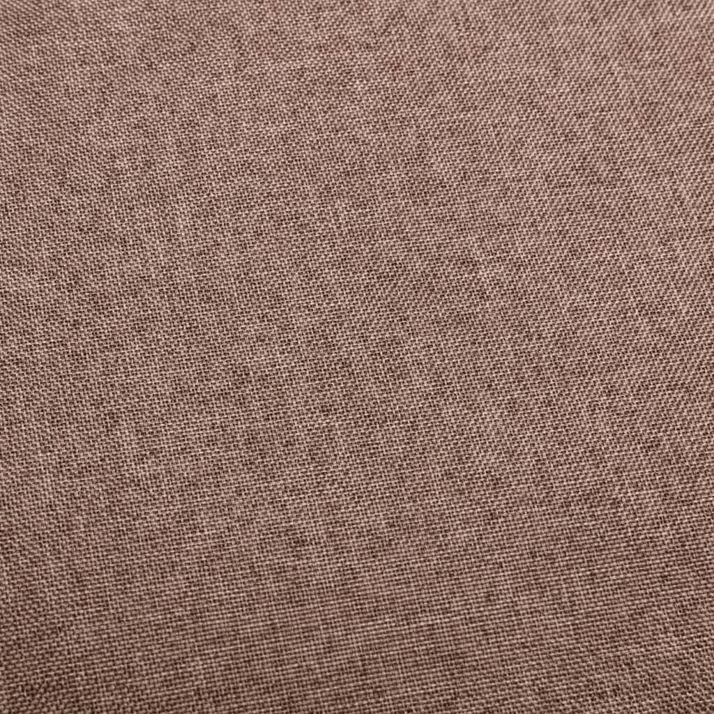 vidaXL Καρέκλα Μπαρ Χρώμα Taupe Υφασμάτινη