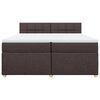 vidaXL &Kappa;&rho;&epsilon;&beta;ά&tau;&iota; Boxspring &mu;&epsilon; &Sigma;&tau;&rho;ώ&mu;&alpha; &Sigma;&kappa;&omicron;ύ&rho;&omicron; &Kappa;&alpha;&phi;έ 200x200 &epsilon;&kappa;. &Upsilon;&phi;&alpha;&sigma;&mu;ά&tau;&iota;&nu;&omicron;