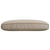 vidaXL Μαξιλάρι παλέτας για κάθισμα Taupe 120 x 80 x 12 cm