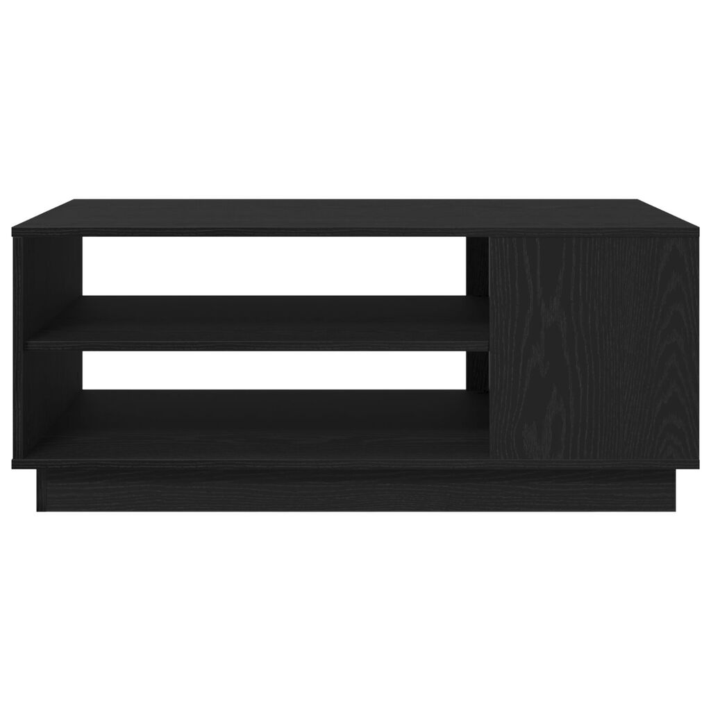 vidaXL Μαύρο Τραπέζι σαλονιού 102x55x43 εκ. Κατασκευασμένο από Επεξεργασμένο Ξύλο