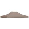 vidaXL &Kappa;ά&lambda;&upsilon;&mu;&mu;&alpha; &Tau;έ&nu;&tau;&alpha;&sigmaf; &Epsilon;&kappa;&delta;&eta;&lambda;ώ&sigma;&epsilon;&omega;&nu; Taupe 4 x 3 &mu;. 270 &gamma;&rho;/&mu;&sup2;