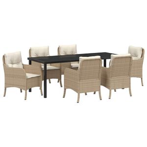 vidaXL &Sigma;έ&tau; &phi;&alpha;&gamma;&eta;&tau;&omicron;ύ &gamma;&iota;&alpha; &kappa;ή&pi;&omicron; &mu;&epsilon; &mu;&alpha;&xi;&iota;&lambda;ά&rho;&iota; 7 pcs &Mu;&pi;&epsilon;&zeta; &sigma;&upsilon;&nu;&theta;&epsilon;&tau;&iota;&kappa;ό &rho;&alpha;&tau;ά&nu;