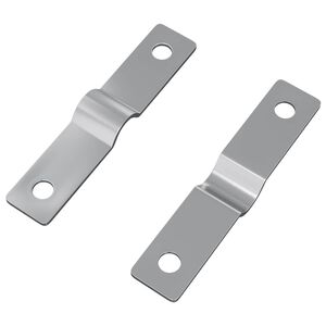 vidaXL &Pi;&lambda;ά&kappa;&alpha; &Chi;&tau;&upsilon;&pi;ή&mu;&alpha;&tau;&omicron;&sigmaf; 2 pcs &Alpha;&sigma;&eta;&mu;ί 50 x 10 x 1,2 mm &Sigma;ί&delta;&epsilon;&rho;&omicron;