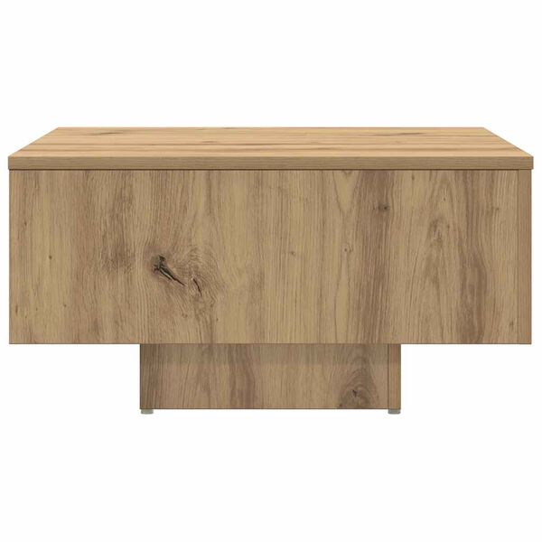 vidaXL Τραπεζάκι Σαλονιού Αρτισιανή Δρυς 60x60x31,5εκ Επεξεργασμ. Ξύλο