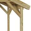 vidaXL Στέγαστρο μπάρμπεκιου Καφέ 133.5 x 63 x 200 εκ.