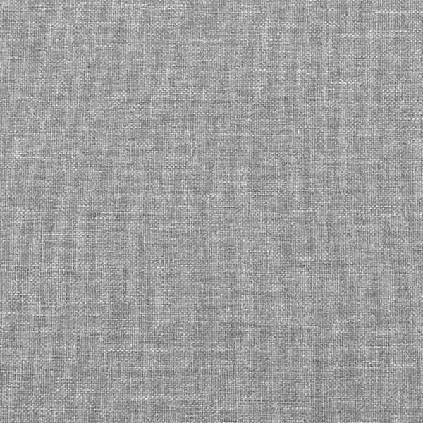 vidaXL Κεφαλάρι με Πτερύγια Ανοιχτό Γκρι 83x16x118/128 εκ. Υφασμάτινο