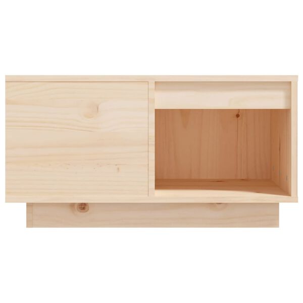 vidaXL Τραπεζάκι Σαλονιού 60x61x32,5 εκ. από Μασίφ Ξύλο Πεύκου
