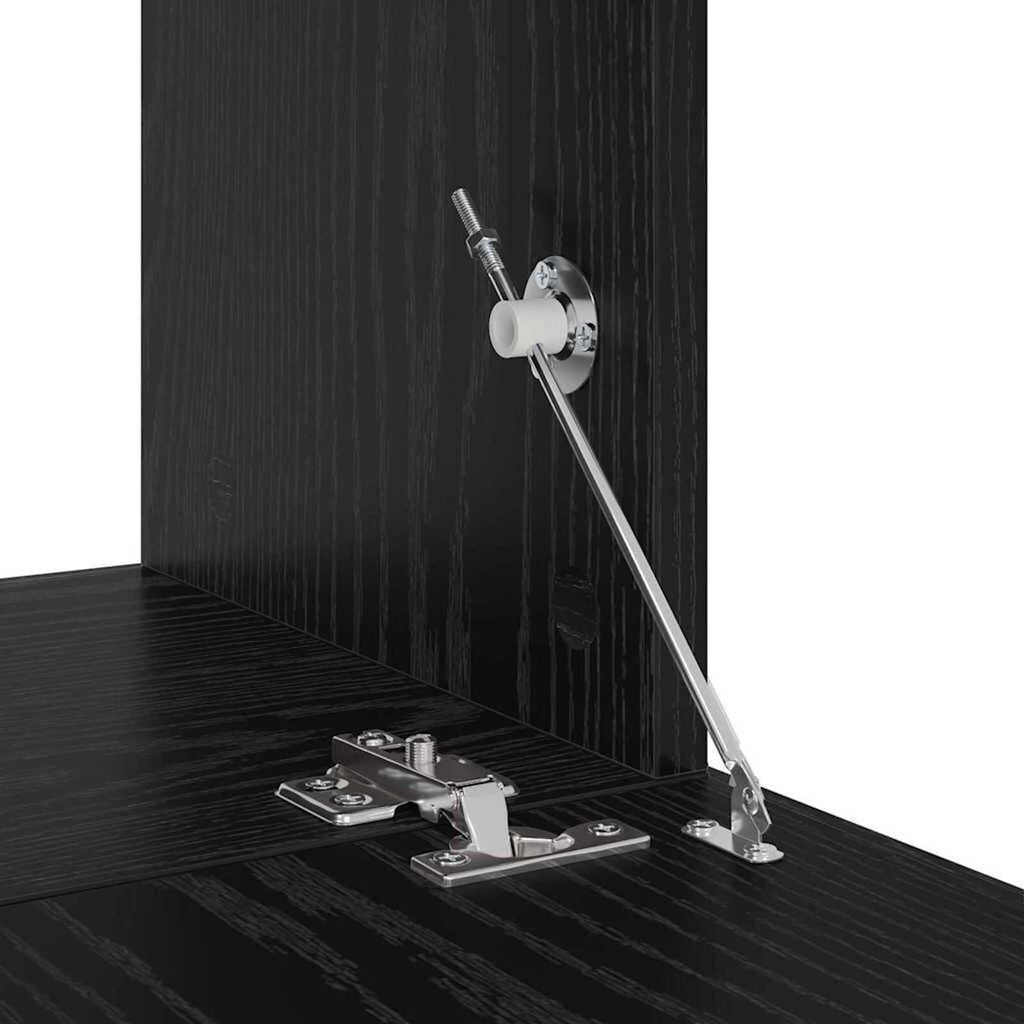 vidaXL Σετ επίπλου τηλεόρασης 4 pcs Μαύρη δρυς 30.5 x 30 x 90 cm
