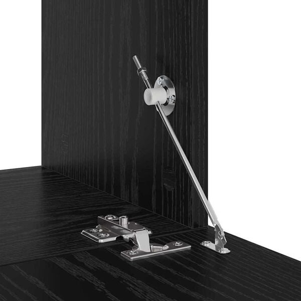 vidaXL Σετ επίπλου τηλεόρασης 4 pcs Μαύρη δρυς 30.5 x 30 x 90 cm