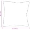 vidaXL Διπλό με Μαξιλάρι 2 pcs Λευκό 155 x 200 εκ. Μικροΐνες