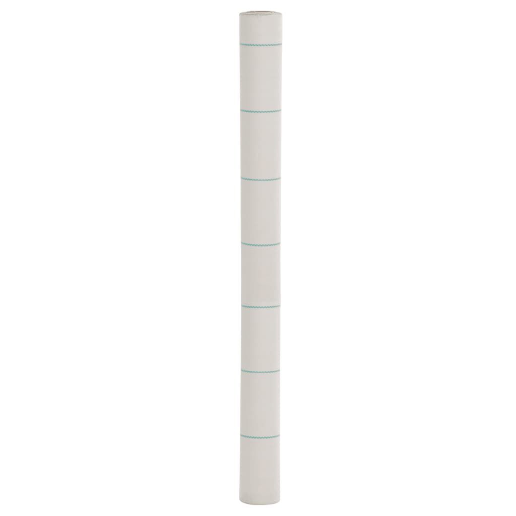vidaXL Μεμβράνη Εδαφοκάλυψης Λευκή 1,5x150 μ. από Πολυπροπυλένιο