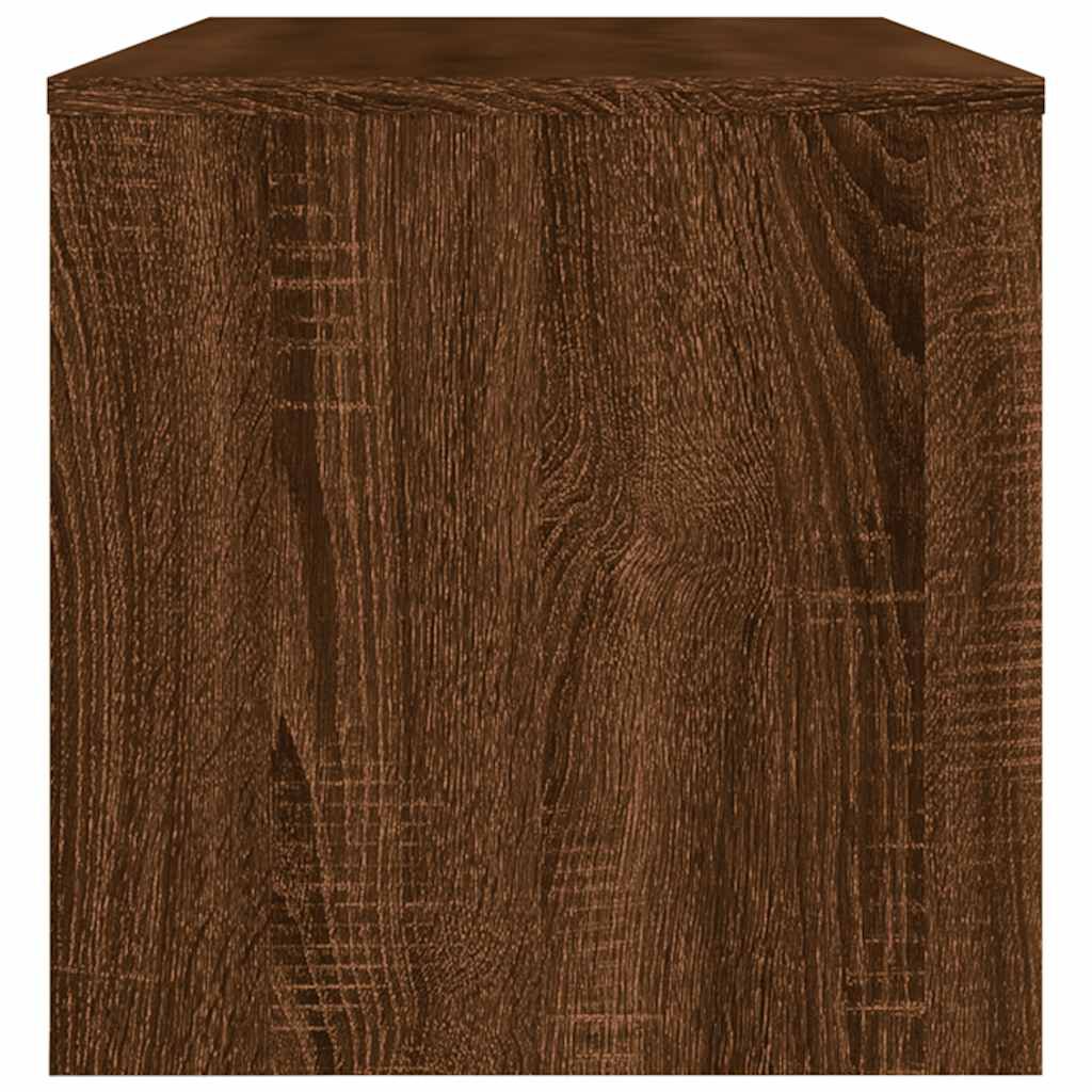 vidaXL Έπιπλο Τηλεόρασης Καφέ Δρυς 120x34x37 εκ. Επεξ. Ξύλο