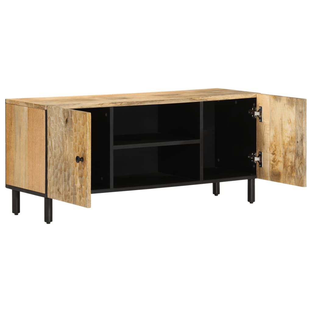 vidaXL Έπιπλο Τηλεόρασης 105 x 33 x 46 εκ. από Μασίφ Ξύλο Μάνγκο