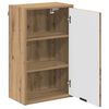 vidaXL Σετ Επίπλων Μπάνιου Καρό 3 pcs artisan δρυς 39.5 x 36 x 88 εκ