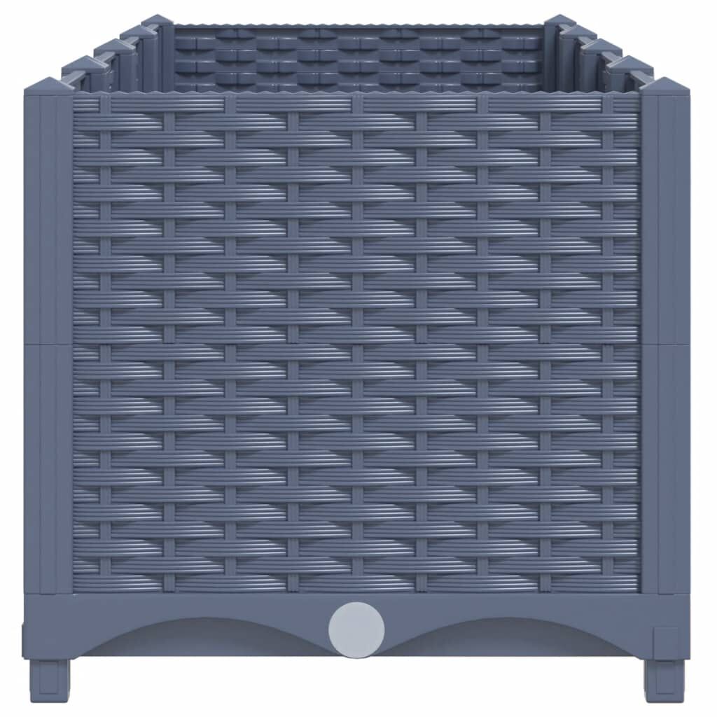 vidaXL Ζαρντινιέρα 160 x 40 x 38 εκ. από Πολυπροπυλένιο