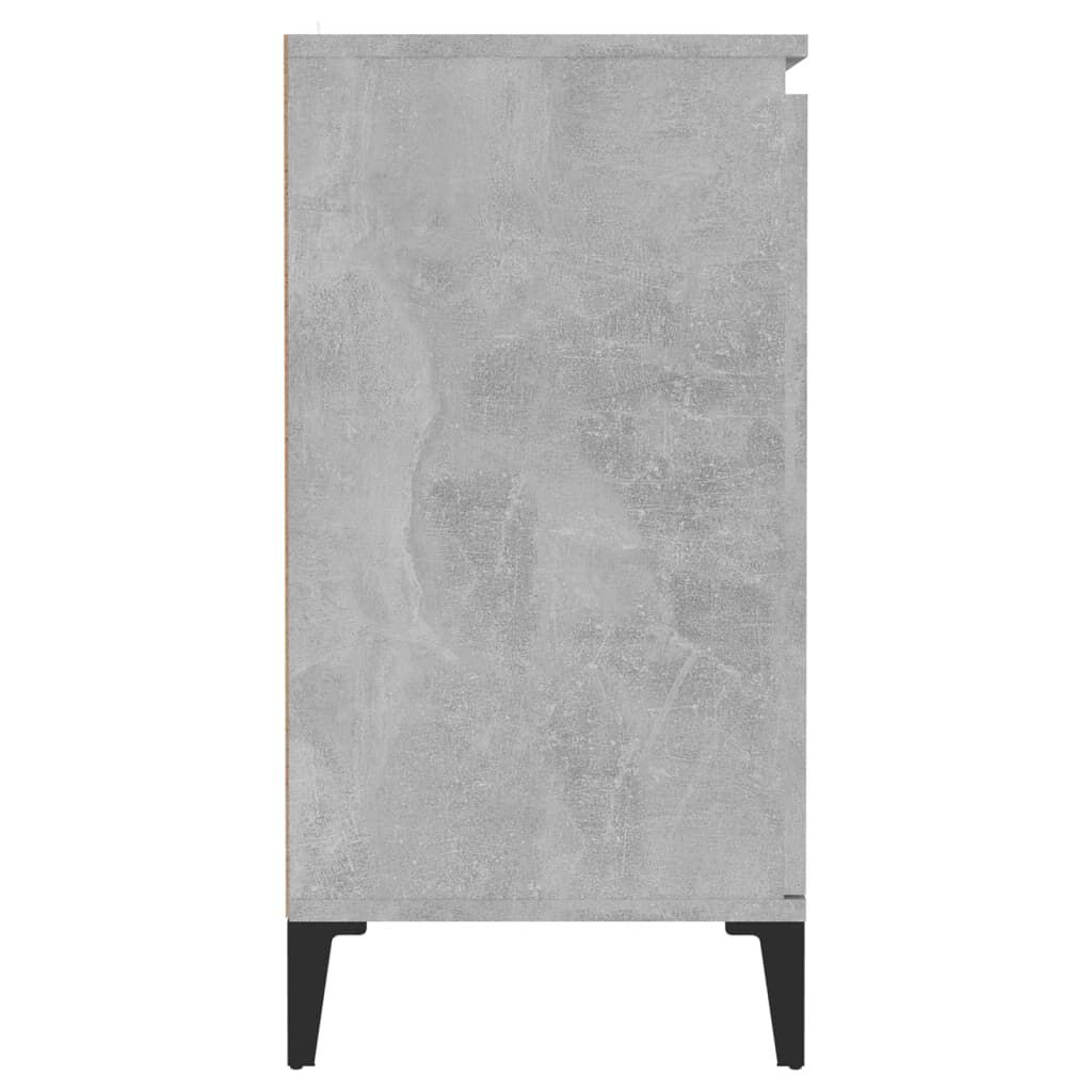 vidaXL Ντουλάπι Γκρι Σκυροδέματος 60x35x70 εκ. Επεξεργασμένο Ξύλο