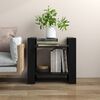 vidaXL Βιβλιοθήκη/Διαχωριστικό Χώρου Μαύρο 60x35x57 εκ. Μασίφ Πεύκο