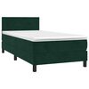 vidaXL &Kappa;&rho;&epsilon;&beta;ά&tau;&iota; Boxspring &mu;&epsilon; &Sigma;&tau;&rho;ώ&mu;&alpha; &Sigma;&kappa;&omicron;ύ&rho;&omicron; &Pi;&rho;ά&sigma;&iota;&nu;&omicron; 80x200 &epsilon;&kappa;. &Beta;&epsilon;&lambda;&omicron;ύ&delta;&iota;&nu;&omicron;