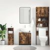 vidaXL Ντουλάπι Μπάνιου Καπνιστή Δρυς 60x33x61 εκ. Επεξεργασμένο Ξύλο