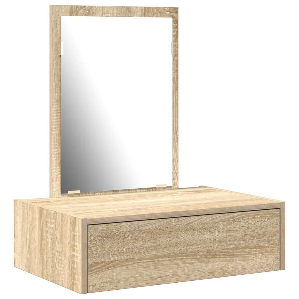 vidaXL Κρεμαστό τραπέζι ντυσίματος δρυός Sonoma 60x40x70 εκ.