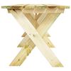 vidaXL Τραπέζι Κήπου 220 x 73 x 70 εκ. από Εμποτισμένο Ξύλο Πεύκου