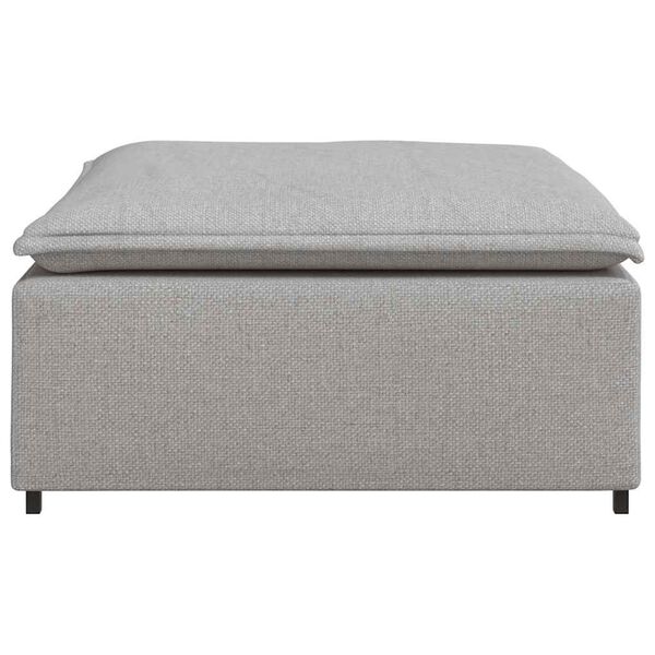 vidaXL Υποπόδιο Καναπέ-Μονάδα Γκρι 100 x 100 x 48 εκ.