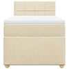 vidaXL &Kappa;&rho;&epsilon;&beta;ά&tau;&iota; Boxspring &mu;&epsilon; &Sigma;&tau;&rho;ώ&mu;&alpha; &Kappa;&rho;&epsilon;&mu; 90x200 &epsilon;&kappa;.&Upsilon;&phi;&alpha;&sigma;&mu;ά&tau;&iota;&nu;&omicron;