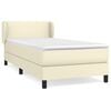 vidaXL &Kappa;&rho;&epsilon;&beta;ά&tau;&iota; Boxspring &mu;&epsilon; &Sigma;&tau;&rho;ώ&mu;&alpha; &Kappa;&rho;&epsilon;&mu; 90x190 &epsilon;&kappa;. &alpha;&pi;ό &Sigma;&upsilon;&nu;&theta;&epsilon;&tau;&iota;&kappa;ό &Delta;έ&rho;&mu;&alpha;