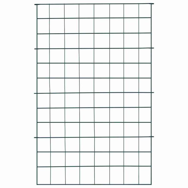 vidaXL Σετ φράχτη για λιμνούλες 8 pcs Πράσινο 50 x 80 cm Ατσάλι