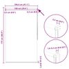 vidaXL &Rho;ό&lambda;&epsilon;&rho; &Sigma;&kappa;ί&alpha;&sigma;&eta;&sigmaf; Blackout &Kappa;&alpha;&phi;έ 100 x 175 cm