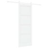 vidaXL &Sigma;&upsilon;&rho;ό&mu;&epsilon;&nu;&eta; &Pi;ό&rho;&tau;&alpha; ORKDAL 73,5 x 198,5 cm &Epsilon;&pi;&epsilon;&xi;&epsilon;&rho;&gamma;&alpha;&sigma;&mu;έ&nu;&omicron; &Xi;ύ&lambda;&omicron; &Lambda;&epsilon;&upsilon;&kappa;ό